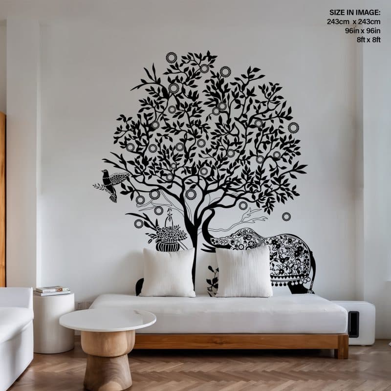Wall Stickers installation
